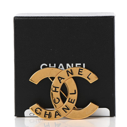 Chanel CC Brooch Gold 5 of 5