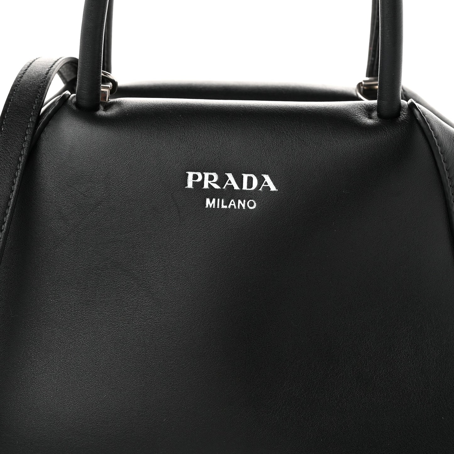 Softy Calfskin Small Supernova Handbag Black