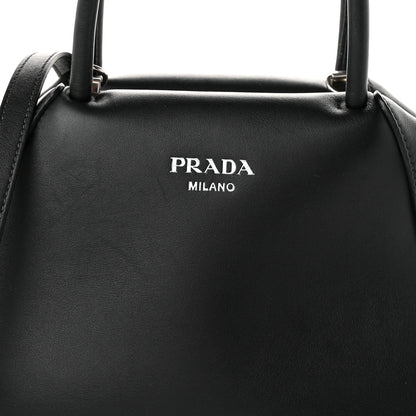 Prada Softy Calfskin Small Supernova Handbag Black 8 of 10