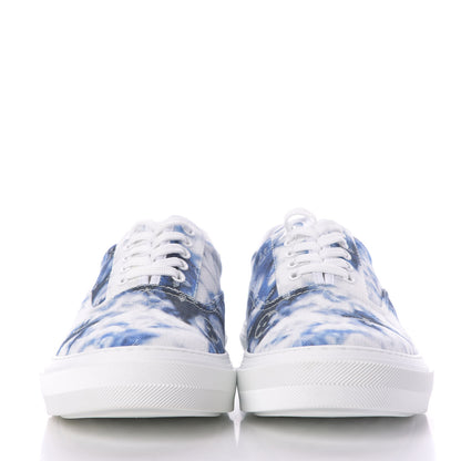 Louis Vuitton Denim Monogram Trocadero Tie Dye Sneakers 8.5 Marine 3 of 10