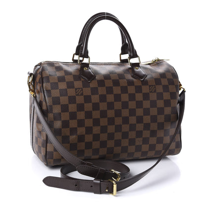Louis Vuitton Damier Ebene Speedy Bandouliere 30 4 of 12