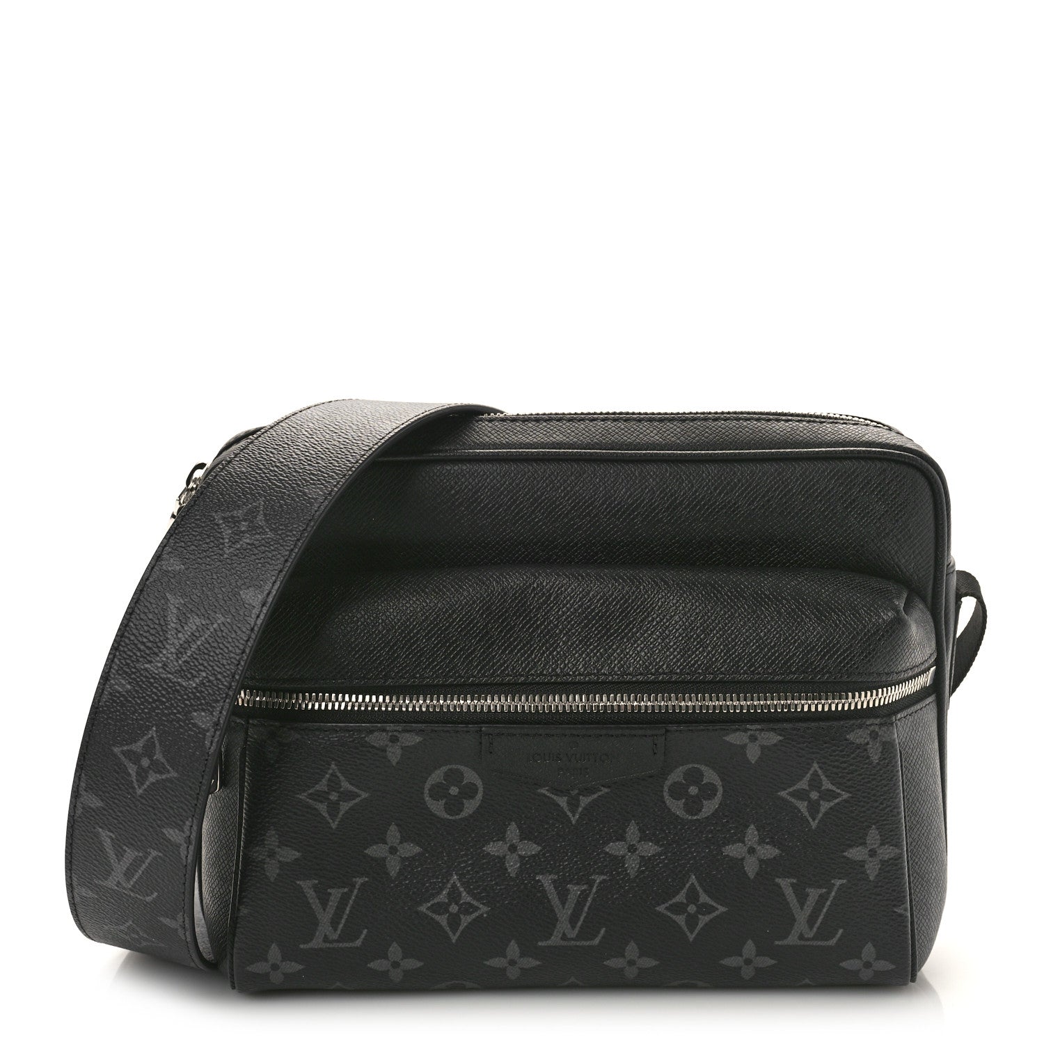 Louis Vuitton Taiga Monogram Eclipse Outdoor Messenger Black 1 of 9