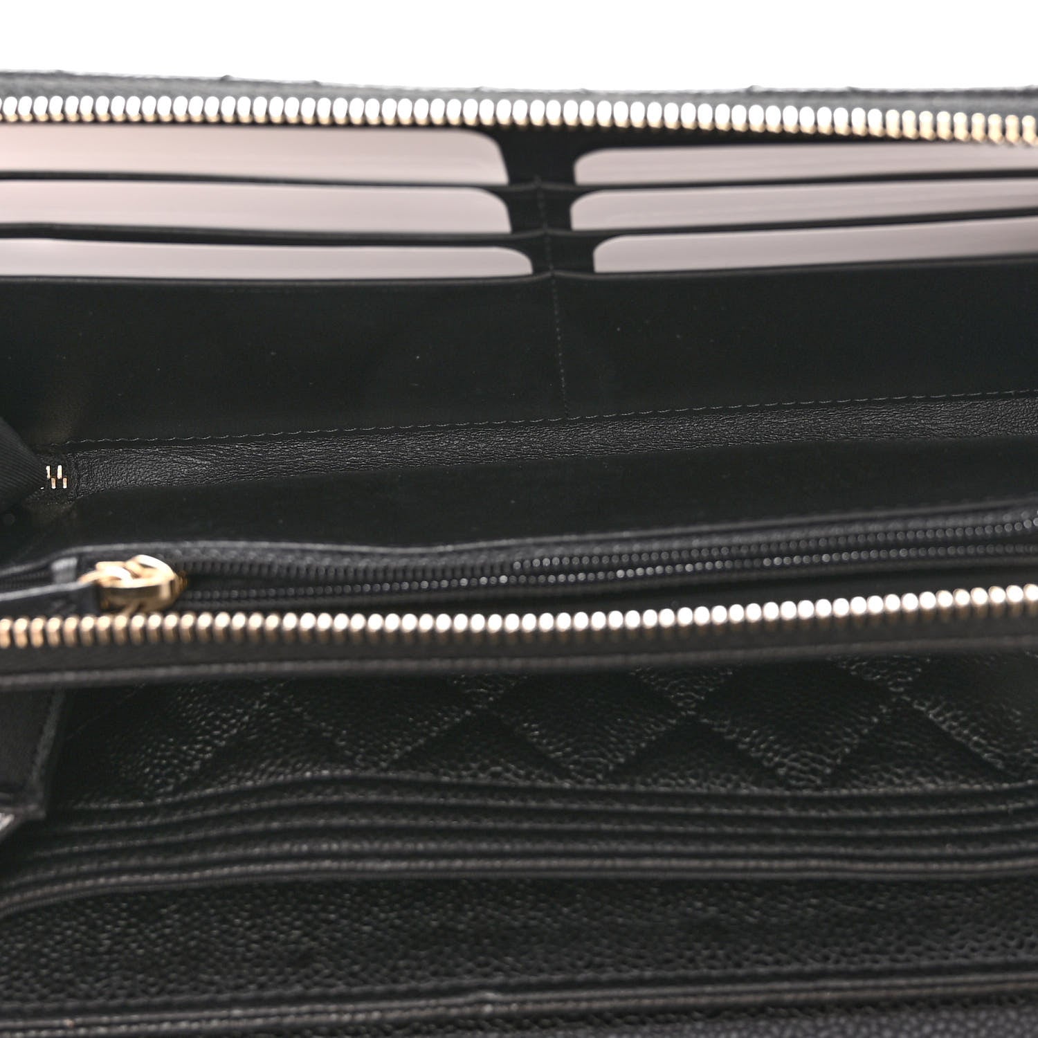 Chanel Caviar Quilted Boy Wallet On Chain WOC Black 5 of 13