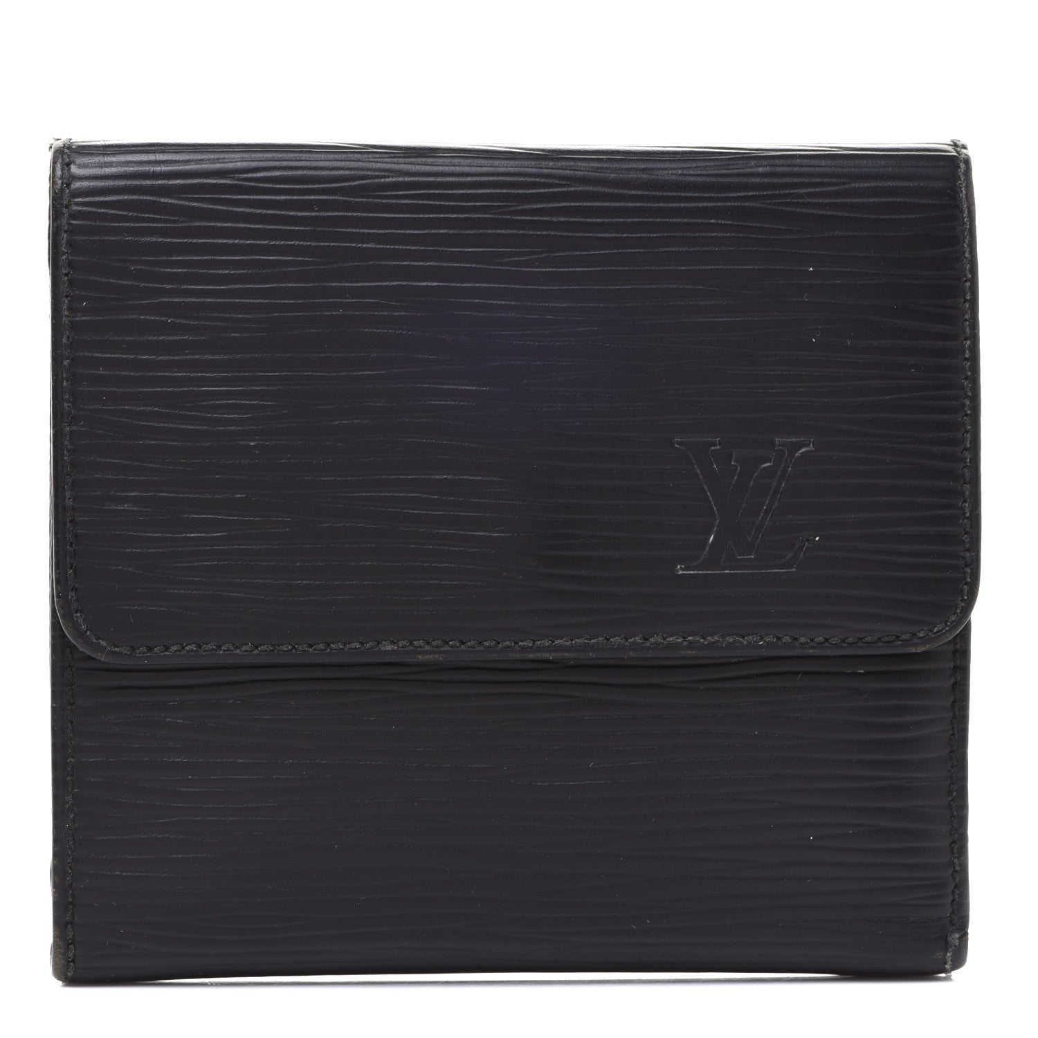 Louis Vuitton Epi Elise Wallet Black 1 of 12