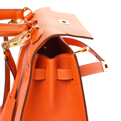 Hermes Epsom Kelly Sellier 25 Feu 15 of 37