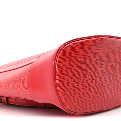 Louis Vuitton Epi Randonnee PM Castillan Red 8 of 9