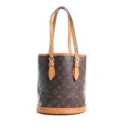 Louis Vuitton Monogram Petit Bucket 23 1 of 7