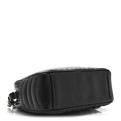 Prada Soft Calfskin Diagramme Camera Bag Black 4 of 10