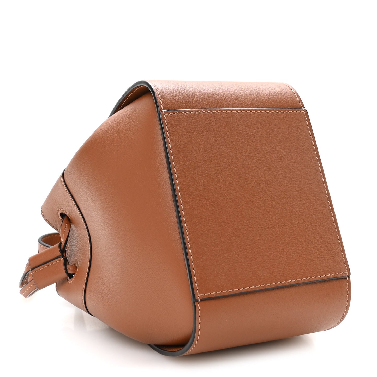 Calfskin Mini Hammock Shoulder Bag Tan