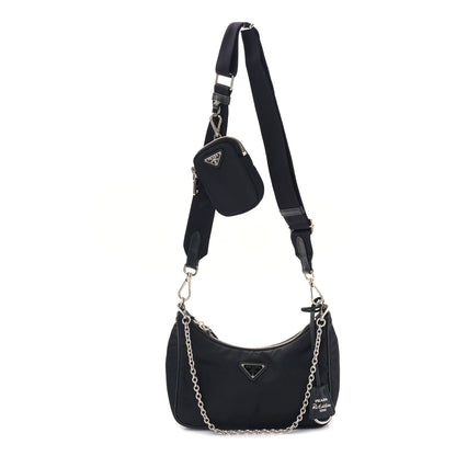 Prada Nylon Re-Edition 2005 Shoulder Bag Black 1 of 9