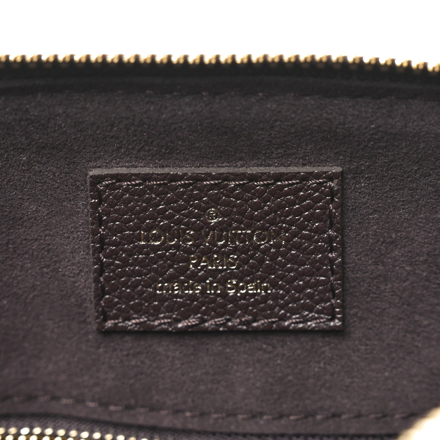 Louis Vuitton Empreinte Monogram Giant Speedy Bandouliere 25 Chocolate 6 of 10