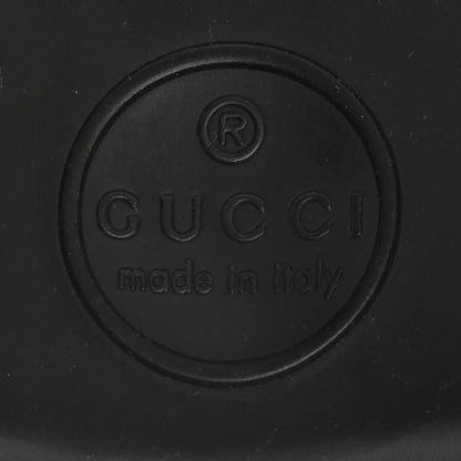 Gucci Magnum Calfskin Womens Horsebit Platform Mules 39.5 Black 38 Black 7 of 9
