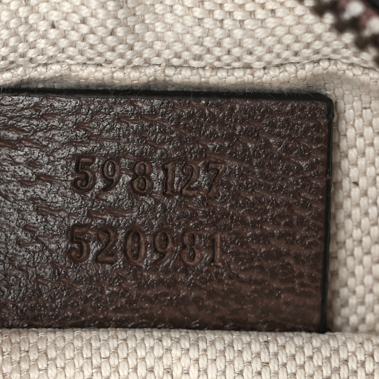 Gucci GG Supreme Monogram Web Mini Ophidia Messenger Brown 7 of 9