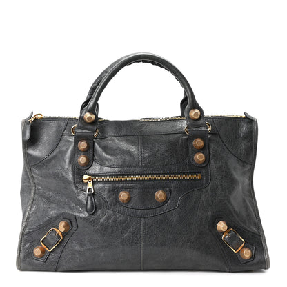 Balenciaga Agneau Giant 21 Gold Hardware Work Bleu Glacier 1 of 11