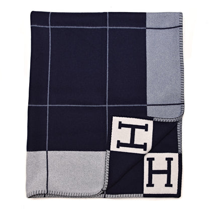 Hermes Wool Cashmere Avalon III Blanket Caban Ecru 1 of 4