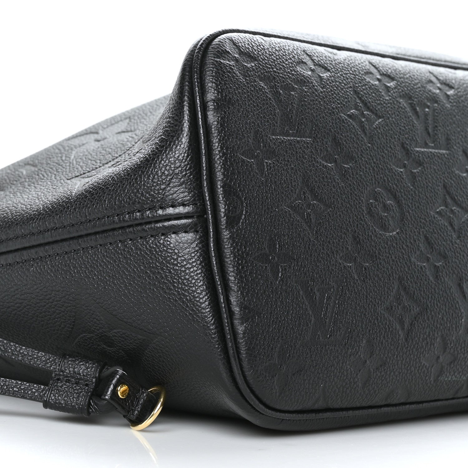 Louis Vuitton Empreinte Monogram Giant Neverfull MM Black 7 of 8