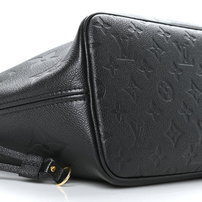 Louis Vuitton Empreinte Monogram Giant Neverfull MM Black 7 of 8