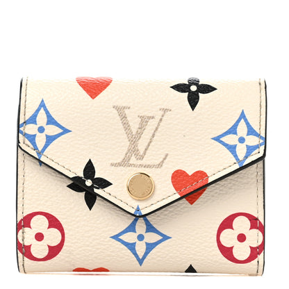 Louis Vuitton Game On Monogram Zoe Wallet White 1 of 9