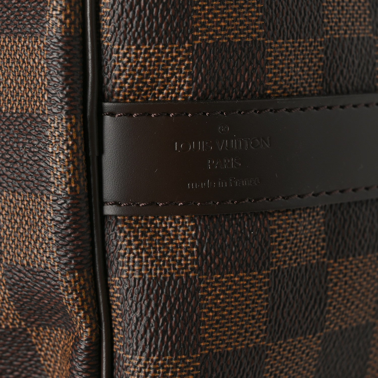 Louis Vuitton Damier Ebene Keepall Bandouliere 55 6 of 10
