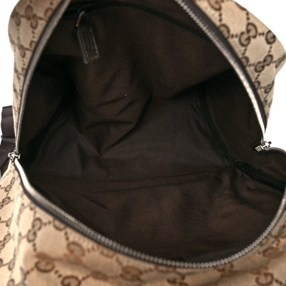 Gucci Monogram Travel Backpack Dark Brown 6 of 11