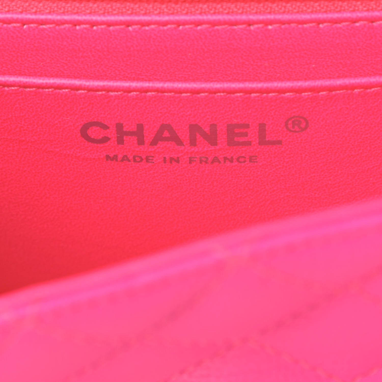 Chanel Goatskin Quilted 2.55 Reissue Mini Flap Fluorescent Pink 6 of 13