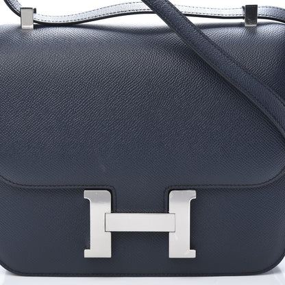 Hermes Epsom Constance 24 Bleu Indigo 8 of 13