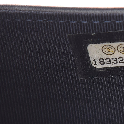 Chanel Caviar Quilted Large Flap Wallet Marine 8 of 9