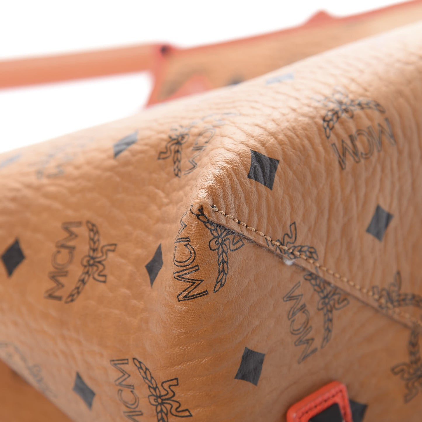 Visetos Kira Drawstring Bag Cognac Orange