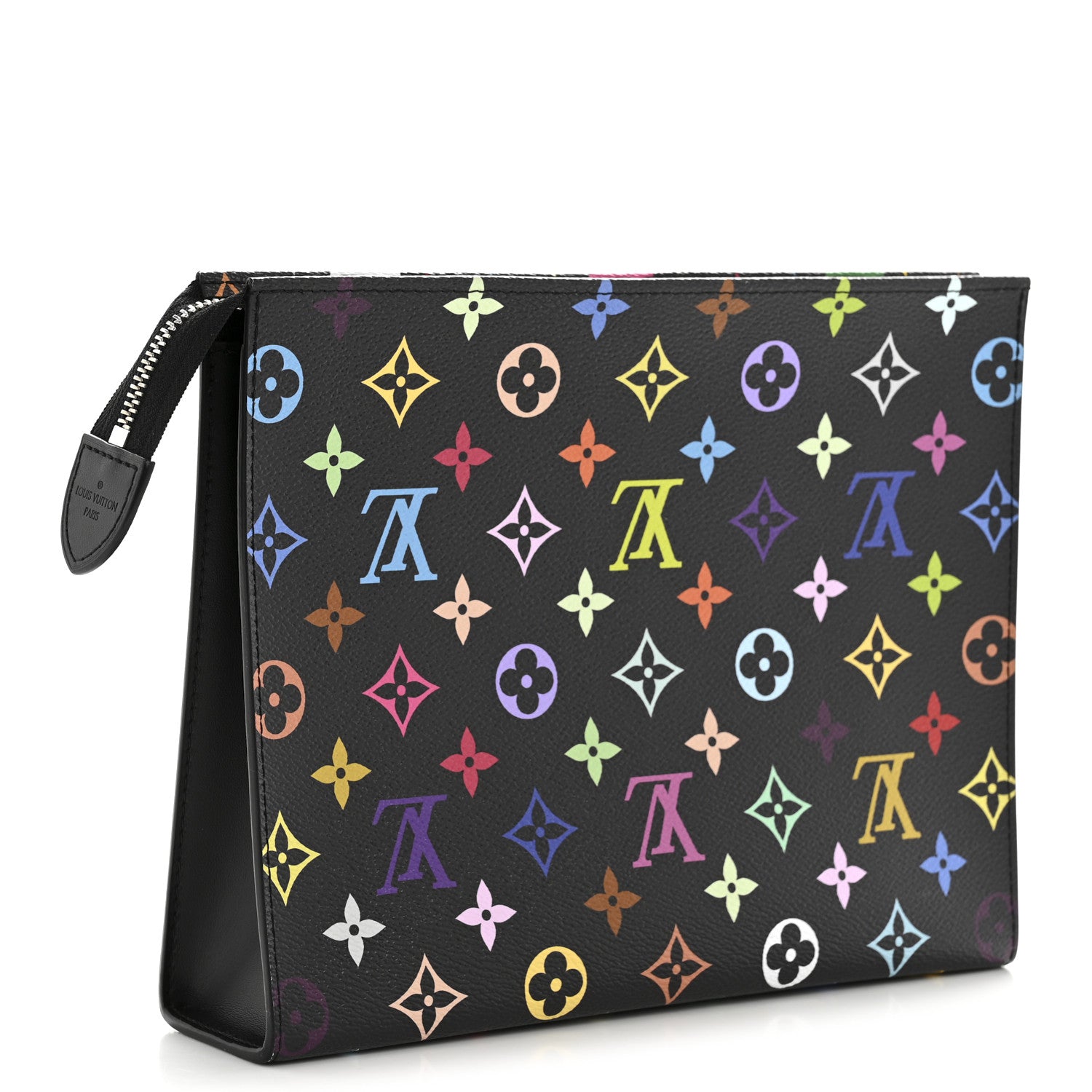 Louis Vuitton LV X TM Monogram Multicolor Toiletry Pouch 26 Black 3 of 9