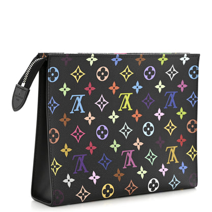 Louis Vuitton LV X TM Monogram Multicolor Toiletry Pouch 26 Black 3 of 9
