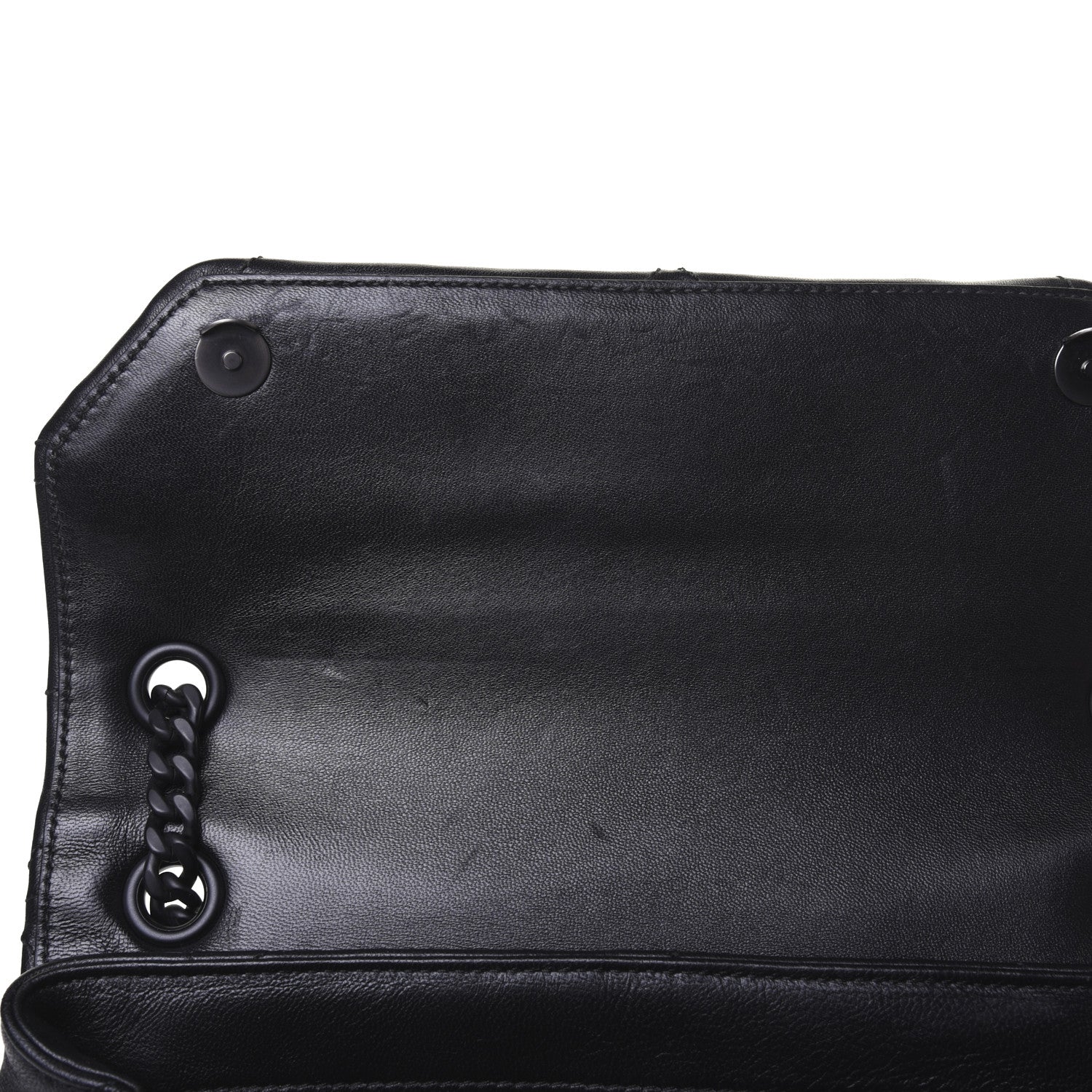 Prada Nappa Triangle Stitched Large Spectrum Bag Black 16 of 18