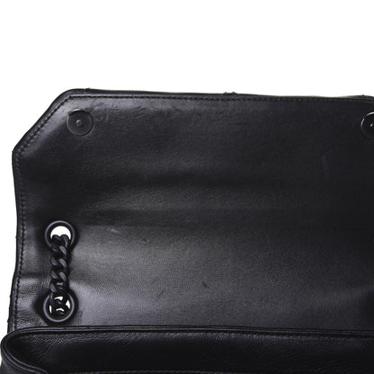 Prada Nappa Triangle Stitched Large Spectrum Bag Black 16 of 18