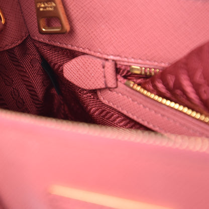 Prada Saffiano Small Galleria Double Zip Tote Tamaris 7 of 17