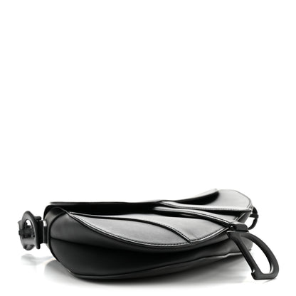 Christian Dior Ultra Matte Calfskin Saddle Bag Black 4 of 13