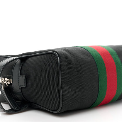 Gucci Techno Canvas Web Toiletry Case Black 10 of 11