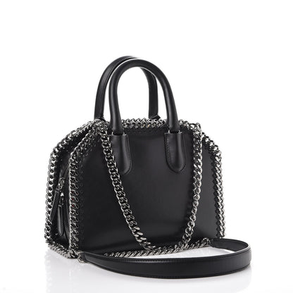 Stella McCartney Eco Alter Nappa Mini Falabella Box Top Handle Bag Black 3 of 9