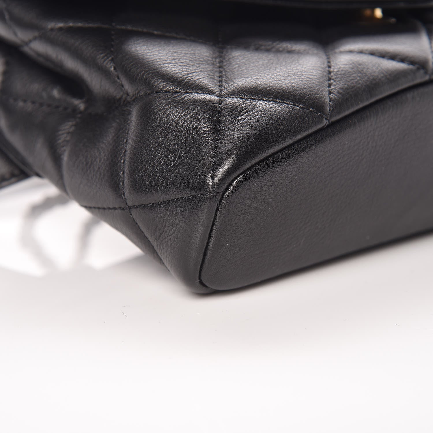Chanel Calfskin Quilted Waist Bag Black 8 of 9