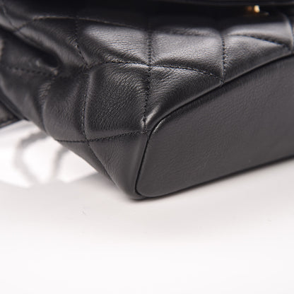 Chanel Calfskin Quilted Waist Bag Black 8 of 9
