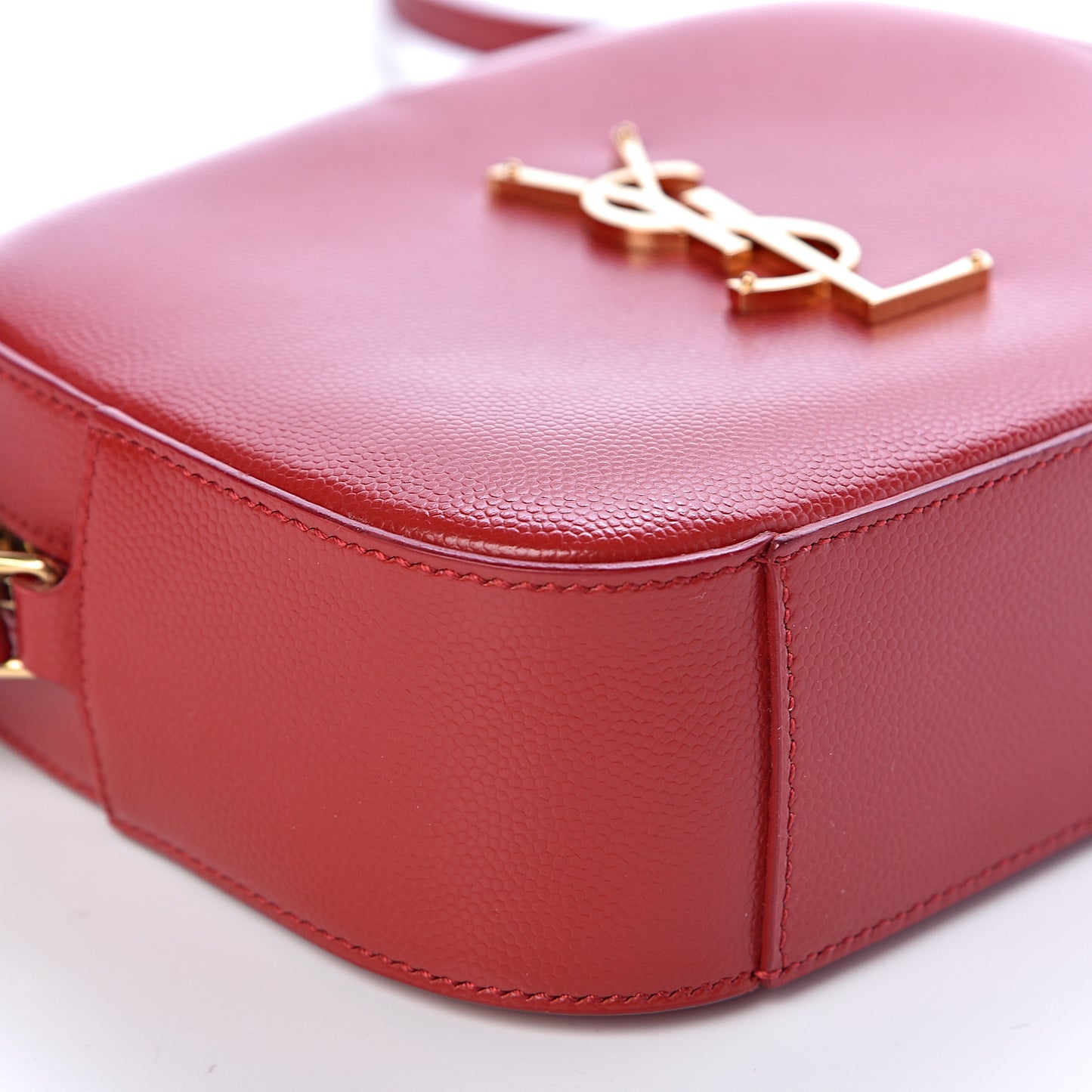 Grain De Poudre Small Classic Monogram Camera Bag New Red