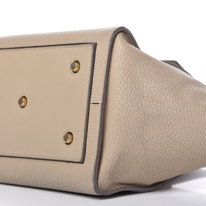 Celine Crisped Calfskin Large Tie Knot Tote Light Taupe 7 of 9