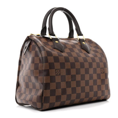 Louis Vuitton Damier Ebene Speedy 25 3 of 9