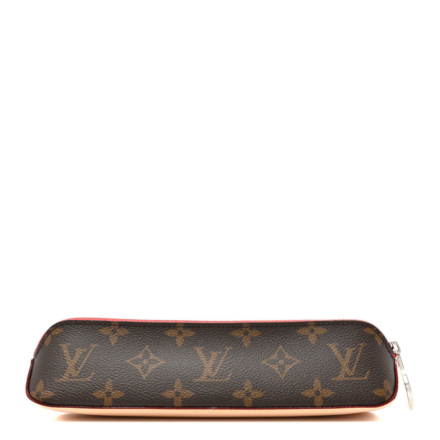 Monogram Elizabeth Pencil Pouch Red