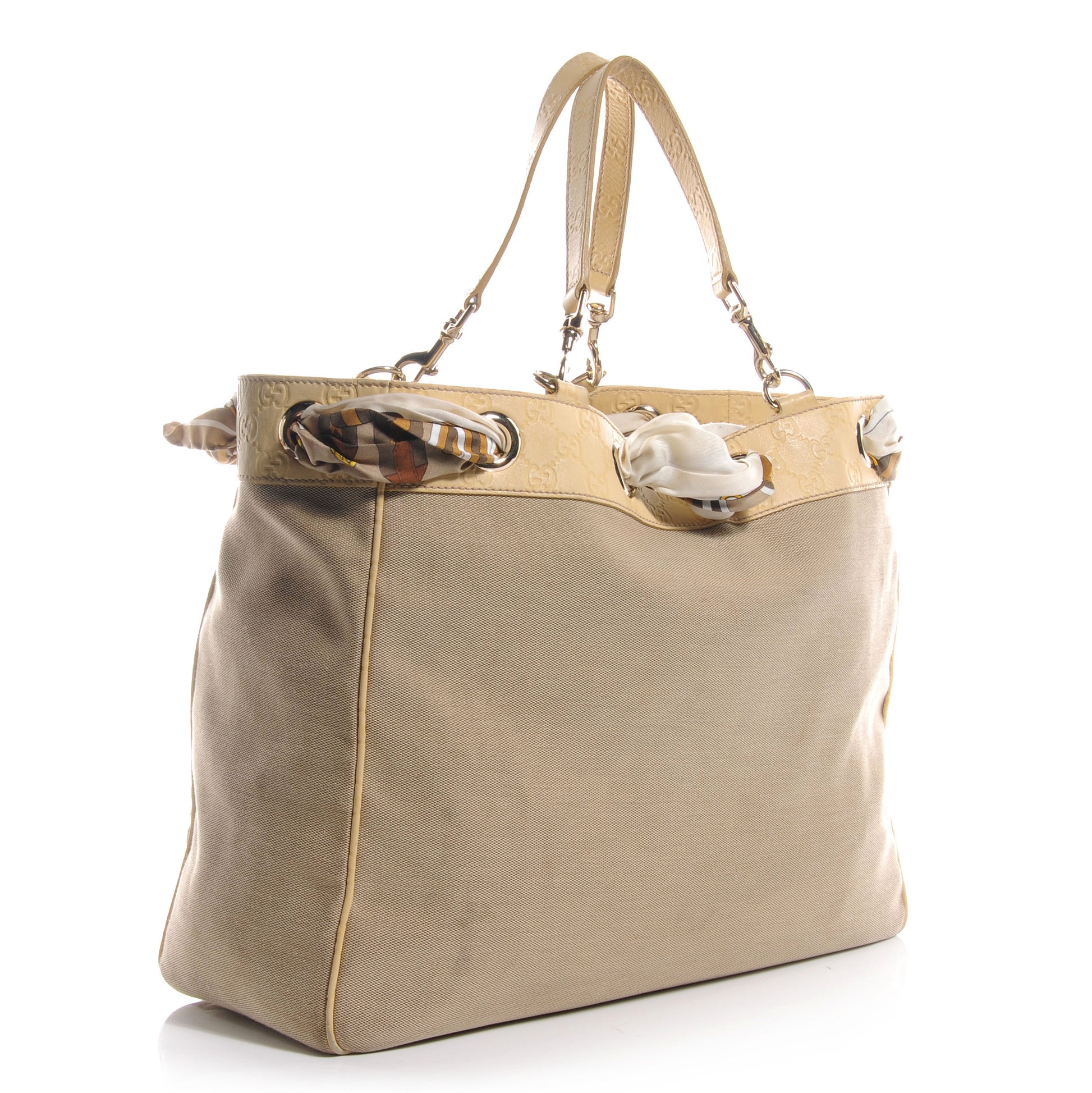 Gucci Monogram GG Positano Scarf Tote 3 of 7