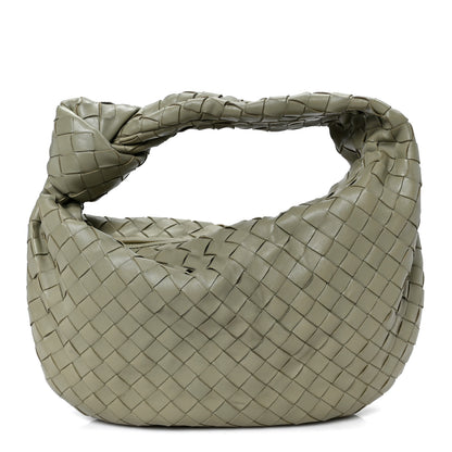 Bottega Veneta Nappa Intrecciato Teen Jodie Hobo Travertine 1 of 11