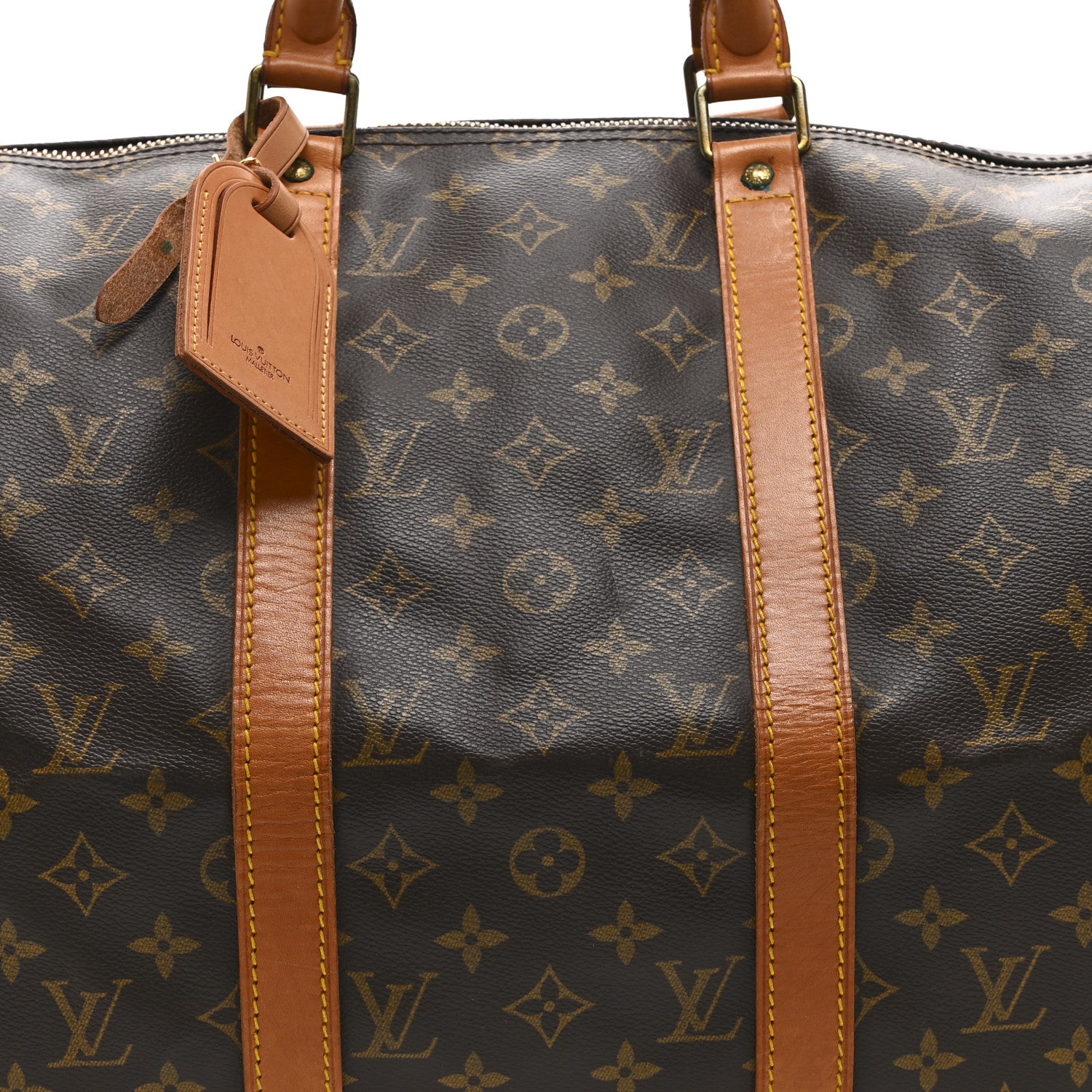 Louis Vuitton Monogram Keepall Bandouliere 50 8 of 10