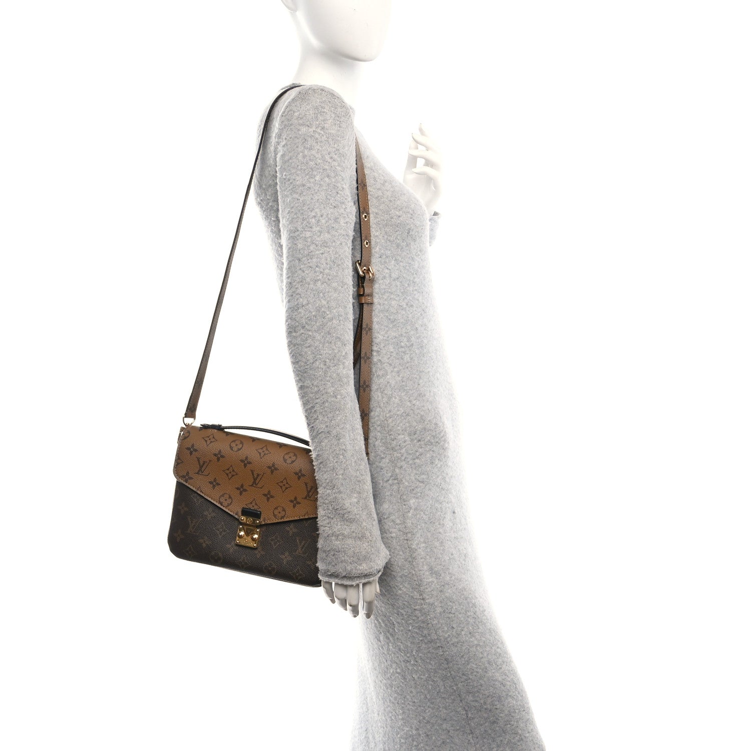 Louis Vuitton Reverse Monogram Pochette Metis 2 of 10