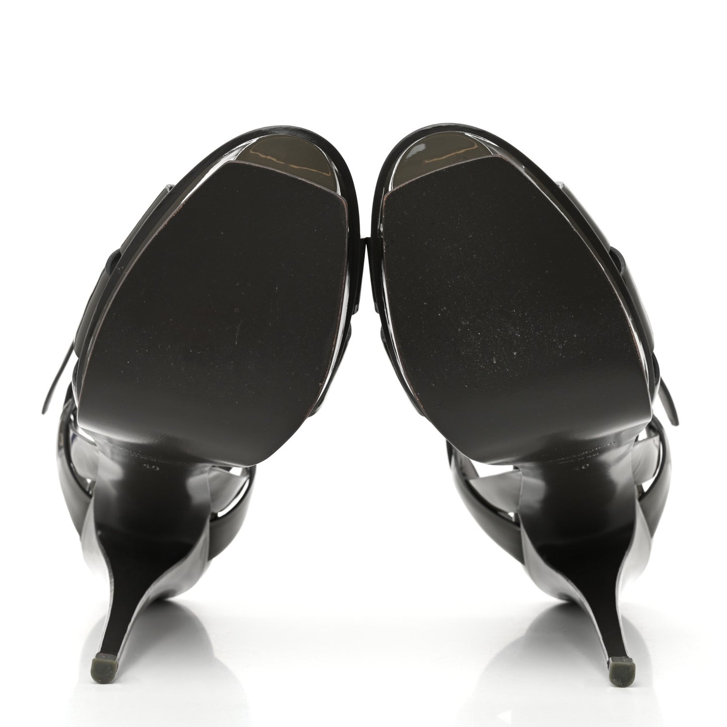 Patent Tribute 105 Platform Sandals 40 Fog