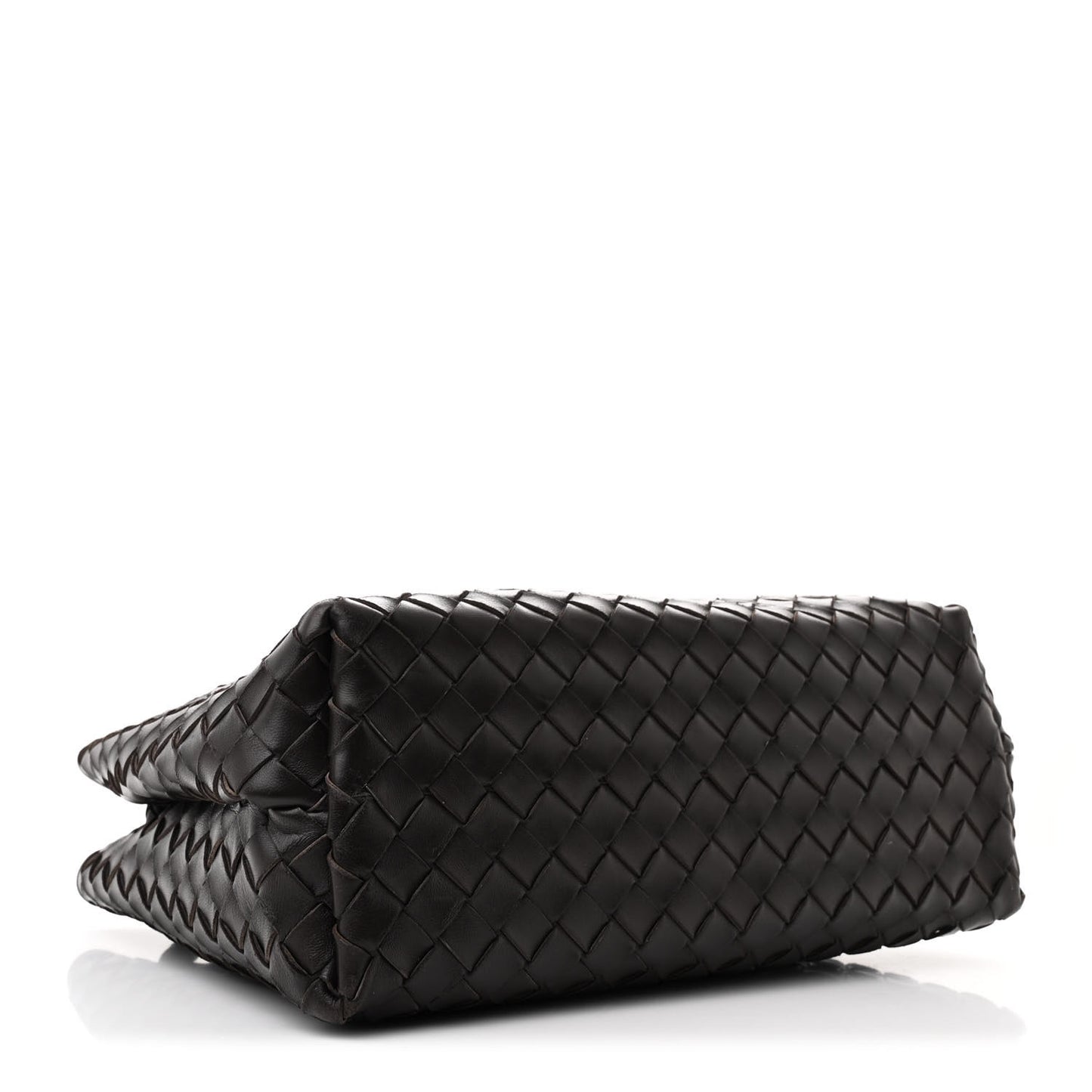 Nappa Intrecciato Medium Andiamo Shoulder Bag Fondant