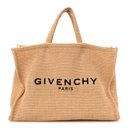 Givenchy Raffia Large G Shopping Tote Natural Natural 1 of 13