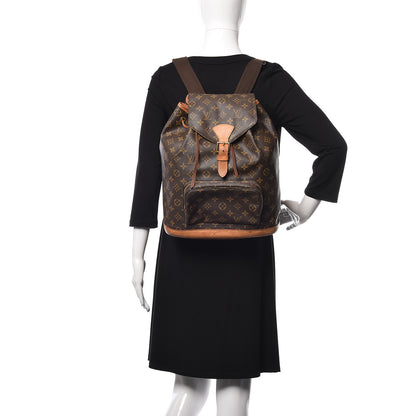 Louis Vuitton Monogram Montsouris GM Backpack 2 of 17